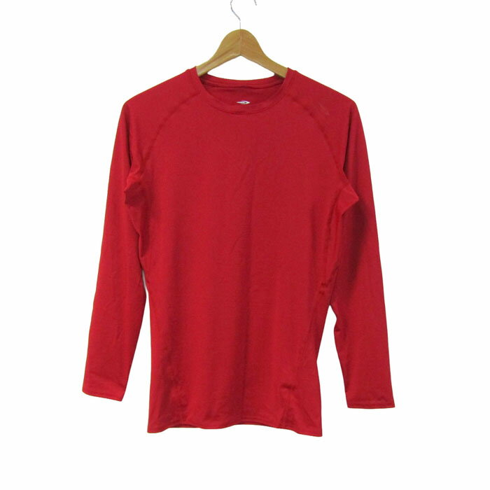 樂天商城 - 【39％OFFクーポン配布中】TIGORA ティゴラ 長袖Tシャツ コンプレッション ストレッチ 大きいサイズ 野球 トップス 赤 メンズ XLサイズ レッド 【中古】