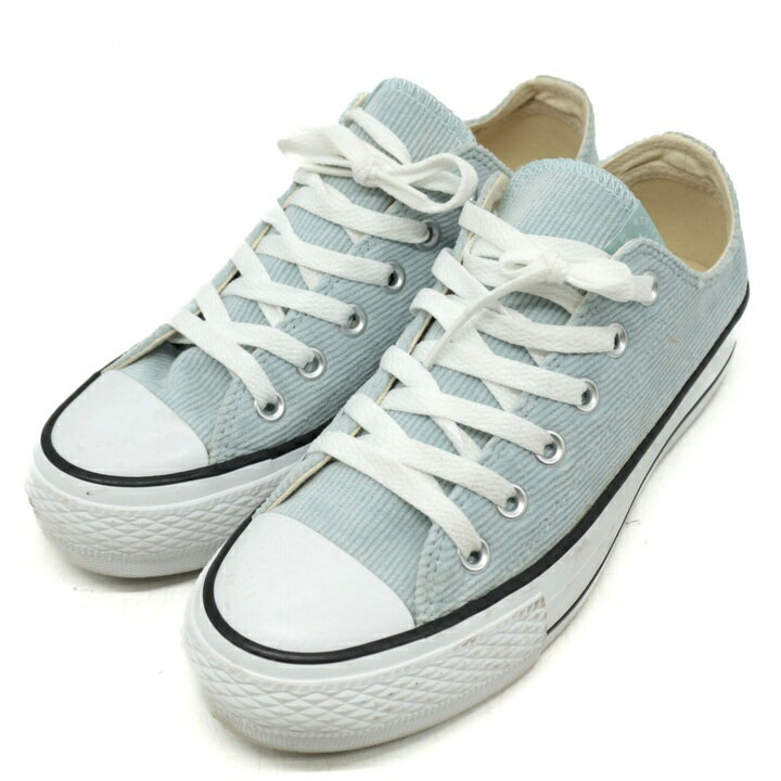 Rakuten - CONVERSE コンバース スニーカー ローカット ネクスター シューズ 靴 レディース 24.5サイズ 水色 【中古】