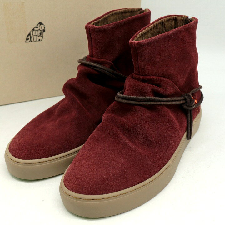 Satorisan サトリサン ブーツ 未使用 シチズン ブランド シューズ 靴 レディース 39サイズ ワインレッド 【中古】