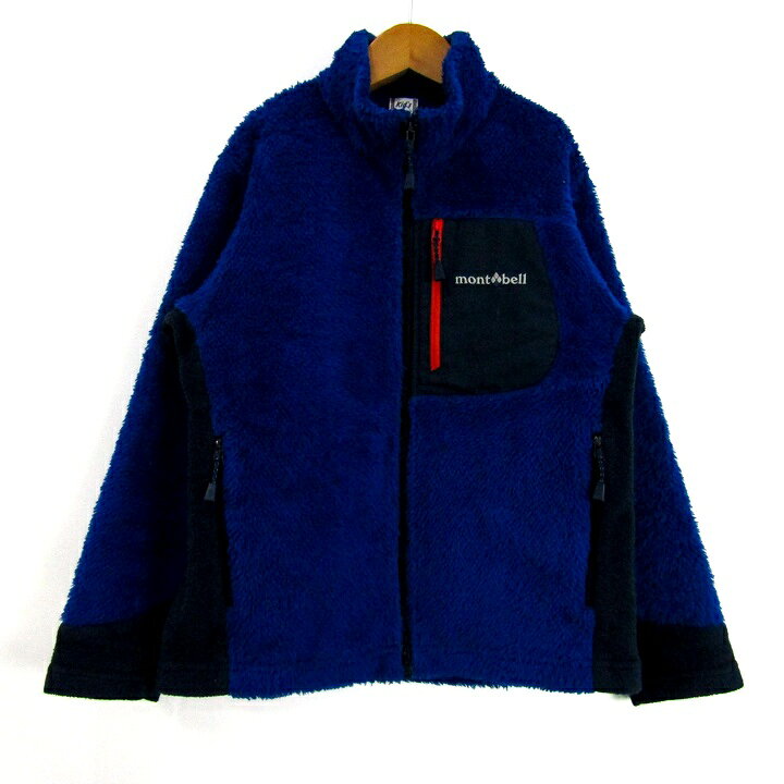 mont-bell冬用kids160サイズジャンパー モンベル mont-bell （キッズ）サーマラップ ラウンドネックジャケット