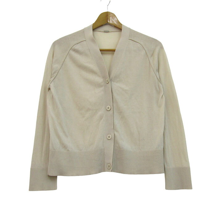 mila owen ミラオーウェン カーディガン 長袖 Vネック トップス レディース Oサイズ ベージュ 【中古】 barce-13273683 barce パッケージ画像