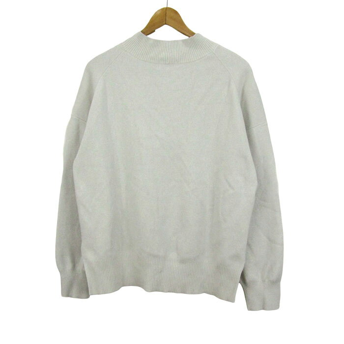 【楽天スーパーSALE 50％OFF】GLOBAL WORK グローバルワーク セーター トップス 長袖 ハイネック ラメ ニット レディース Lサイズ ホワイト 【中古】 barce-13275656 barce サンプル画像2