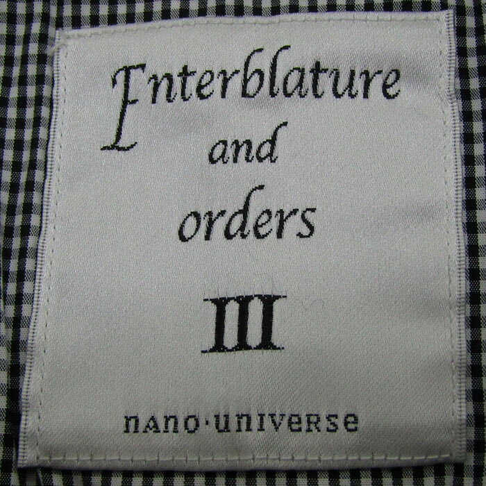 nano universe ナノユニバース ニット トップス Vネック 長袖 ウール レディース IIIサイズ ブラック 【中古】 barce-13283291 barce サンプル画像3