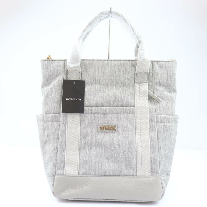 未使用 GuyLaroche ギ・ラロッシュ ホワイト 縦 トート バッグ 牛革 楽天市場】Guy Laroche ギ・ラロッシュ（バッグ・小物・ブランド雑貨