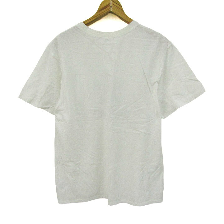 Mila Owen ミラオーウェン 半袖Tシャツ トップス 英字プリント レディース 1サイズ ホワイト 【中古】 barce-13295297 barce サンプル画像2