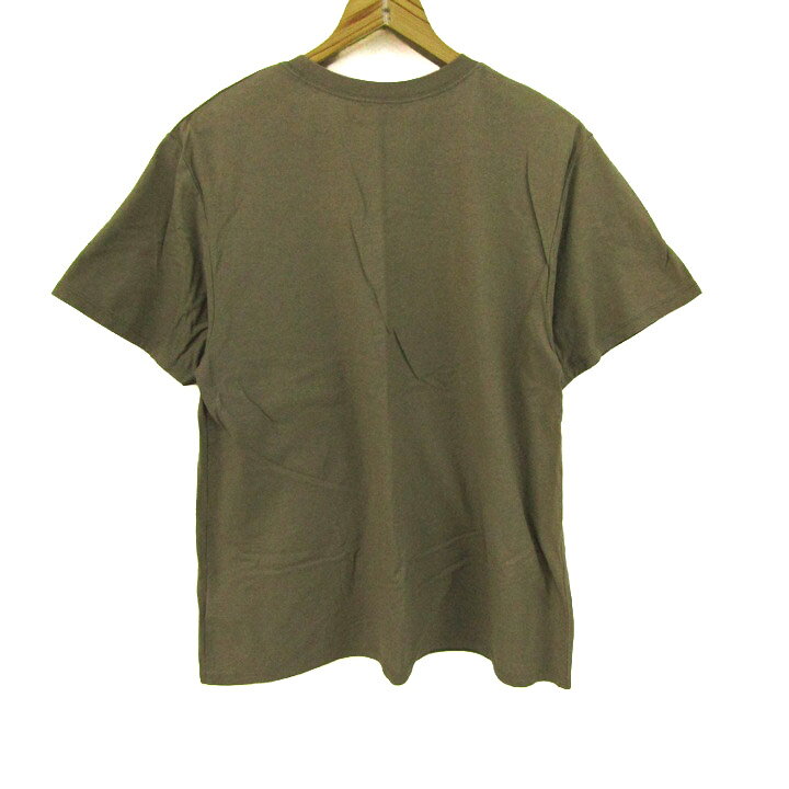 Mila Owen ミラオーウェン 半袖Tシャツ トップス 英字プリント レディース 1サイズ ブラウン 【中古】 barce-13295298 barce サンプル画像2