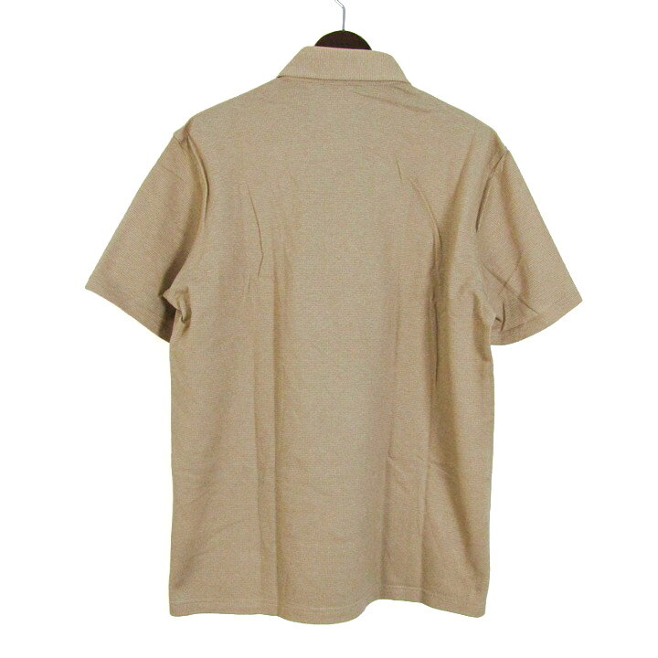 BURBERRY LONDON バーバリーロンドン ポロシャツ トップス 半袖 日本製 メンズ Mサイズ ベージュ 中古 barce-13297620 barce サンプル画像2