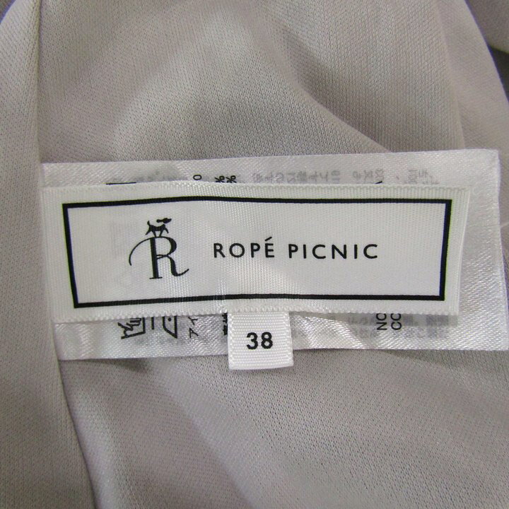 ROPE PICNIC ロペピクニック ロングワンピース 花柄 ブランド トップス レディース 38サイズ パープル 【中古】 barce-13299854 barce サンプル画像3