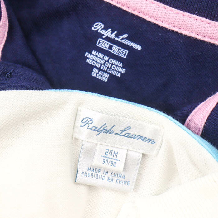 RALPH LAUREN ラルフローレン ポロシャツ ポロワンピース 2点セット トップス まと...