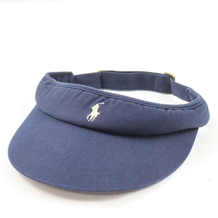 Polo by Ralph Lauren ポロバイラルフローレン ヴィンテージ サンバイザー 帽子 台...