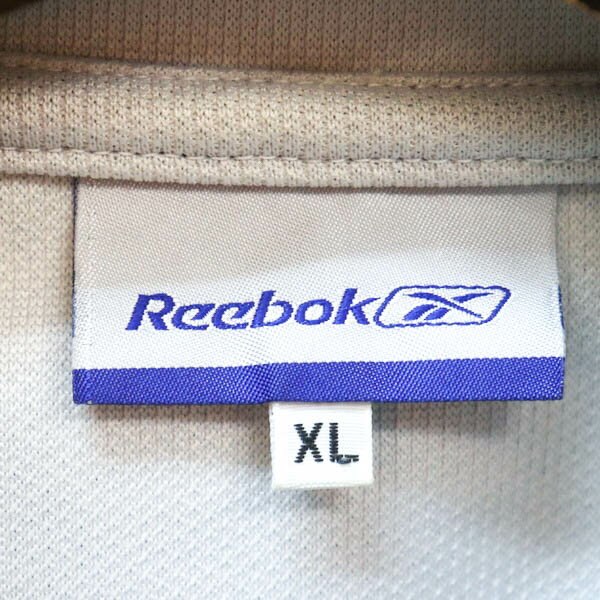 リーボック Reebok XLサイズ ワンポイント メンズ ジャージ セットアップ ネイビー ブランド古着 【中古】