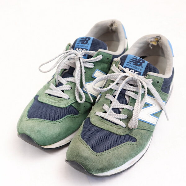 ニューバランスnewbalance26cmスニーカーメンズ996LIFESTYLEMRL996MBシューズ靴グリーンブランド古着