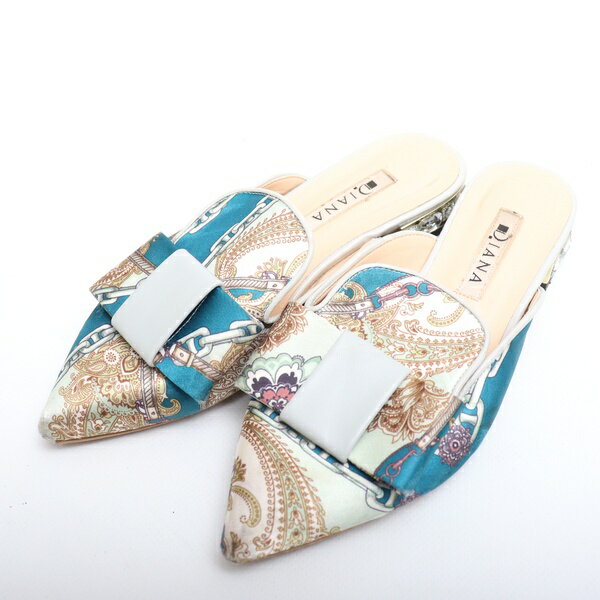 ☆週末限定タイムセール♪☆ダイアナ DIANA 靴 22サイズ レディース 日本製 デザインサンダル 【中古】