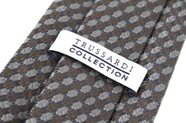 1000円 ポッキリ 送料無料 【中古】 ブランド 古着 ネクタイ TRUSSARDI トラサルディ 総柄 メンズ プレゼント 【,r31833,】