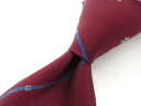 ブランド ネクタイ 【中古】GHERARDINI ゲラルディーニ 総柄 ストライプ 良品 メンズ プレゼント 【,r39542,】