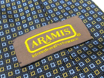 1000円 ポッキリ 送料無料 【中古】 ブランド 古着 ネクタイ ARAMIS アラミス 総柄 メンズ プレゼント 【,r8713,】