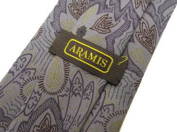 ブランド ネクタイ 【中古】ARAMIS アラミス ペイズリー柄 ネクタイ 良品 メンズ プレゼント 【,r64315,】