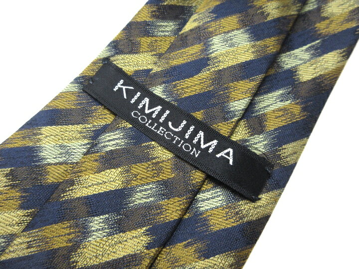 ブランド ネクタイ 【中古】KIMIJIMA COLLECTION キミジマコレクション 総柄 ネクタイ 良品 メンズ プレゼント 【,r75381,】