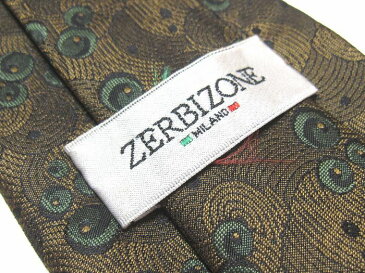 ブランド ネクタイ 【中古】ZERBIZONE 総柄 メンズ プレゼント 【,r10672,】