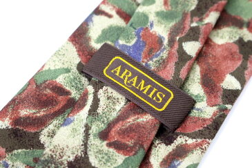 ブランド ネクタイ 【中古】ARAMIS アラミス 総柄 メンズ プレゼント 【,r18167,】