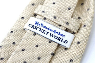 1000円 ポッキリ 送料無料 【中古】 ブランド 古着 ネクタイ CRICKET WORLD クリケットワールド ドット メンズ プレゼント 【,r19848,】