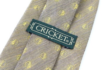 1000円 ポッキリ 送料無料 【中古】 ブランド 古着 ネクタイ CRICKET クリケット 総柄 良品 メンズ プレゼント 【,r29409,】