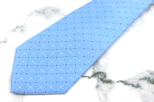 シンプルフレーズクラバット SIMPLE PHRASE CRAVAT ドット柄 ブルー ポリエステル ブランド ネクタイ 送料無料 【中古】【美品】 シンプルフレーズクラバット SIMPLE PHRASE CRAVAT ドット柄 ブルー ポリエステル ブランド ネクタイ 送料無料 【中古】【美品】