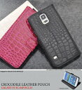 期間限定 スマートフォンケース メンズ 小物 スマホケース GALAXY S5 SC-04F/SCL23 ギャラクシー用 クロコダイルスタンドケースポーチ スマートフォン スマートフォンアクセサリー ※fu