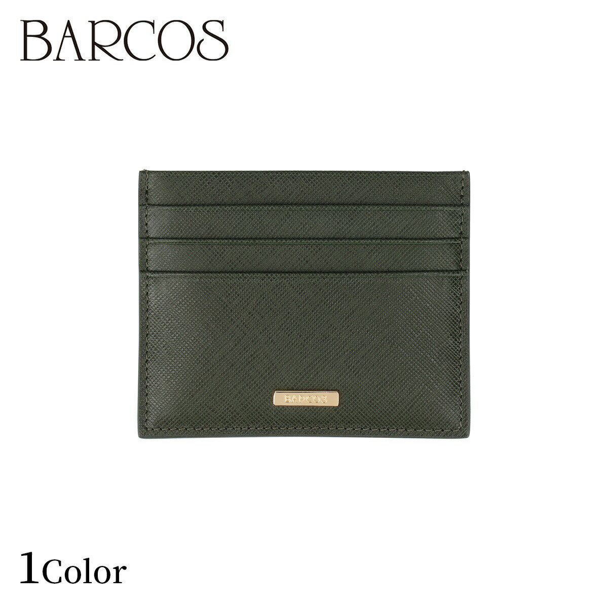 BARCOS サフィアノ調レザーカードケース レディース 全1色 ONESIZE バルコス 贈り物 プレゼント