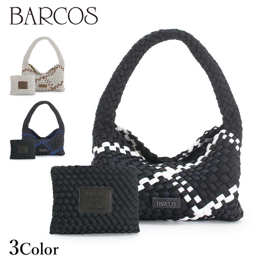 Rakuten - BARCOS バイカラーメッシュショルダーバッグ レディース 全3色 ONESIZE バルコス