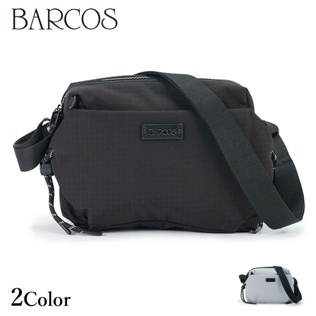 BARCOS 軽量ショルダーバッグ レディース メンズ 全2色 ONESIZE バルコス