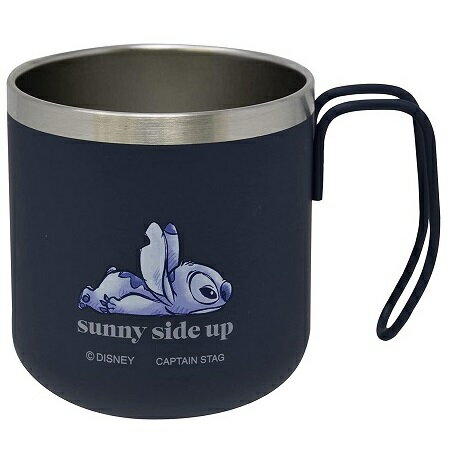 ディズニー マグカップ 300ml リロ＆スティッチ / ブレイク ダブルステンレス MA-2334 おしゃれ コップ 真空 保温 保冷 キャンプ キャプテンスタッグ
