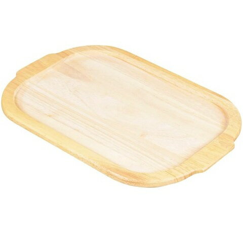 鍋敷き 角型 グリルパン用 木製プレート ラクッキング HB-997 木台 29×20.5cm おしゃれ パール金属