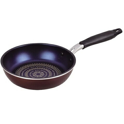 Rakuten - フライパン 20cm IH対応 ライズ ブルーダイヤモンドコート HB-316 こびりつきにくい 焦げ付きにくい 傷に強い ふっ素加工 パール金属