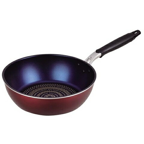 フライパン 24cm 深型 IH対応 ライズ ブルーダイヤモンドコート HB-320 こびりつきにくい 焦げ付きにくい 傷に強い ふっ素加工 パール金属