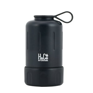 保温 保冷 ペットボトルカバー 345ml 500ml 兼用 ブラック H＆Cストレージ D-6682 ボトルホルダー 350ml ホット ペットボトルクーラー ボトルケース パール金属