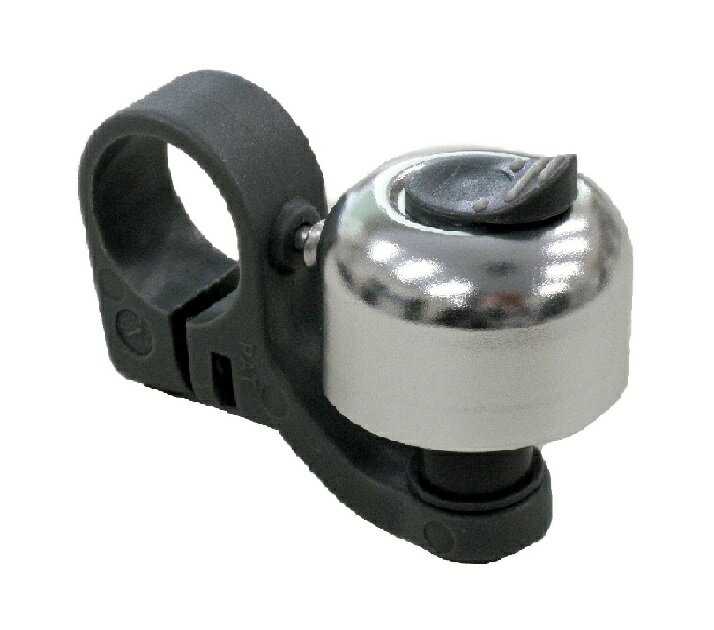 【ブラックフライデー P2倍】自転車 ベル SOUND RUNNER マックスベル アルミ OH-100A シルバー グレー YD-3873 キャプテンスタッグ...