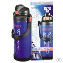 水筒 3L 直飲み チャージャー スポルトジャグ 3000ml ダークブルー HB-3752 保冷 大容量 ワンタッチ ボトル スポーツ 部活 パール金属 charger(3)