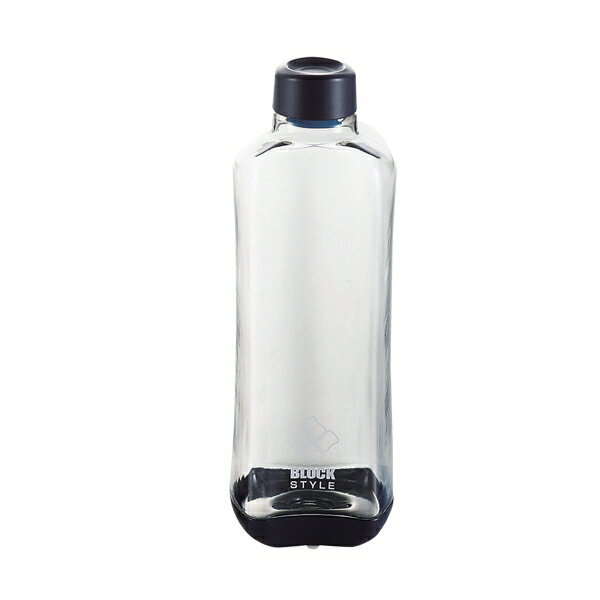 水筒 1L プラスチック ウォーターボトル アクアボトル 1000ml グレー ブロックスタイル H-6037 スポーツドリンク 目盛り付き ボトル 常温 ダイレクトボトル 直飲み 軽い パール金属 BPAフリー