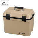 クーラーボックス 25L ベージュ UE-88 保冷バッグ ケース ベルト付き キャンプ ピクニック キャプテンスタッグ 同梱不可