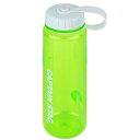 水筒 ウォーターボトル 500ml ライス目盛り付 グリーン UE-3382 スポーツドリンク クリアボトル プラスチック 常温 保存容器 米 3.3合 キャンプ キャプテンスタッグ
