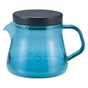 コーヒーサーバー 400ml MINAMO ブルー UW-3563 軽い 割れない フタ付き 目盛り付き キャンプ 珈琲 CS Forest Cafe 日本製 キャプテンスタッグ