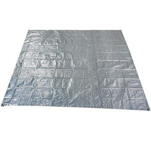 シルバー レジャーシート 4.5畳用 ピン6本付 UB-3076 防災 防水カバー お花見 日除け 雨除け 自転車カ..