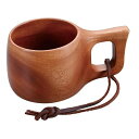 木製 マグカップ 300ml ウッドブレス ダイナーマグカップ UP-2653 コーヒー カップ 天然木 食器 北欧 キャンプ おしゃれ キャプテンスタッグ