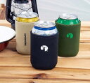 缶カバー スリーブ ソフト缶ジャケット 350ml用 ブラック × ホワイト UE-4916 缶 カバー 缶ホルダー 結露防止 缶ビール 缶ジュース キャプテンスタッグ