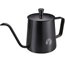 コーヒーポット アルゴ コーヒー ドリップケットル 350 ブラック UW-3545 ケットル 細口 キャンプ 珈琲 適正容量 200ml キャプテンスタッグ
