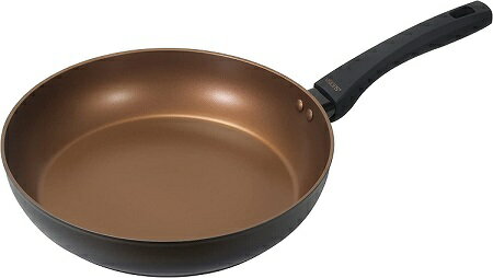 Rakuten - VISIONS フライパン 28cm IH対応 ブラック GOLD Coating CP-1748 耐久性 美味しく焼ける ガス火 オール熱源 ビジョン パール金属