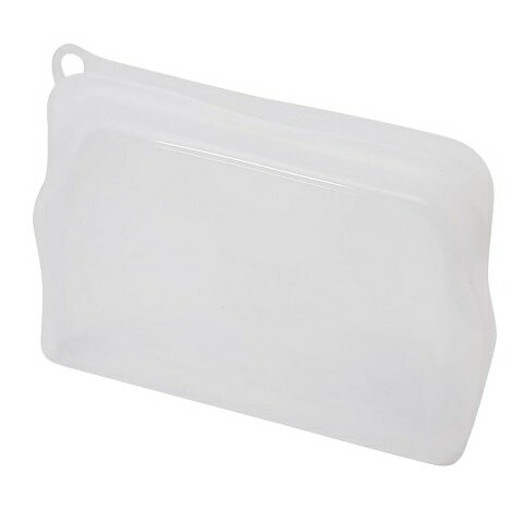 Rakuten - 保存容器 保存袋 シリコーンバッグ 330ml 電子レンジ対応 ジップクリア HC-249 冷凍 湯せん 食洗機対応 食品 保存 袋 パール金属
