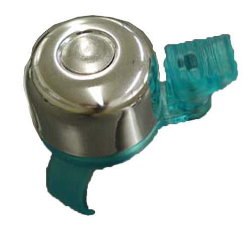 【ブラックフライデー P2倍】自転車 ベル スケルトンちびベル ブルー オッフル Y-4568 キャプテンスタッグ 限定数量特価