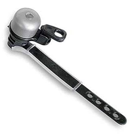 【ブラックフライデー P2倍】自転車 ベル こだまベル 真鍮 フリーバンド OH-2100B シルバー SOUND RUNNER Y-4536 自転車ベル レト...